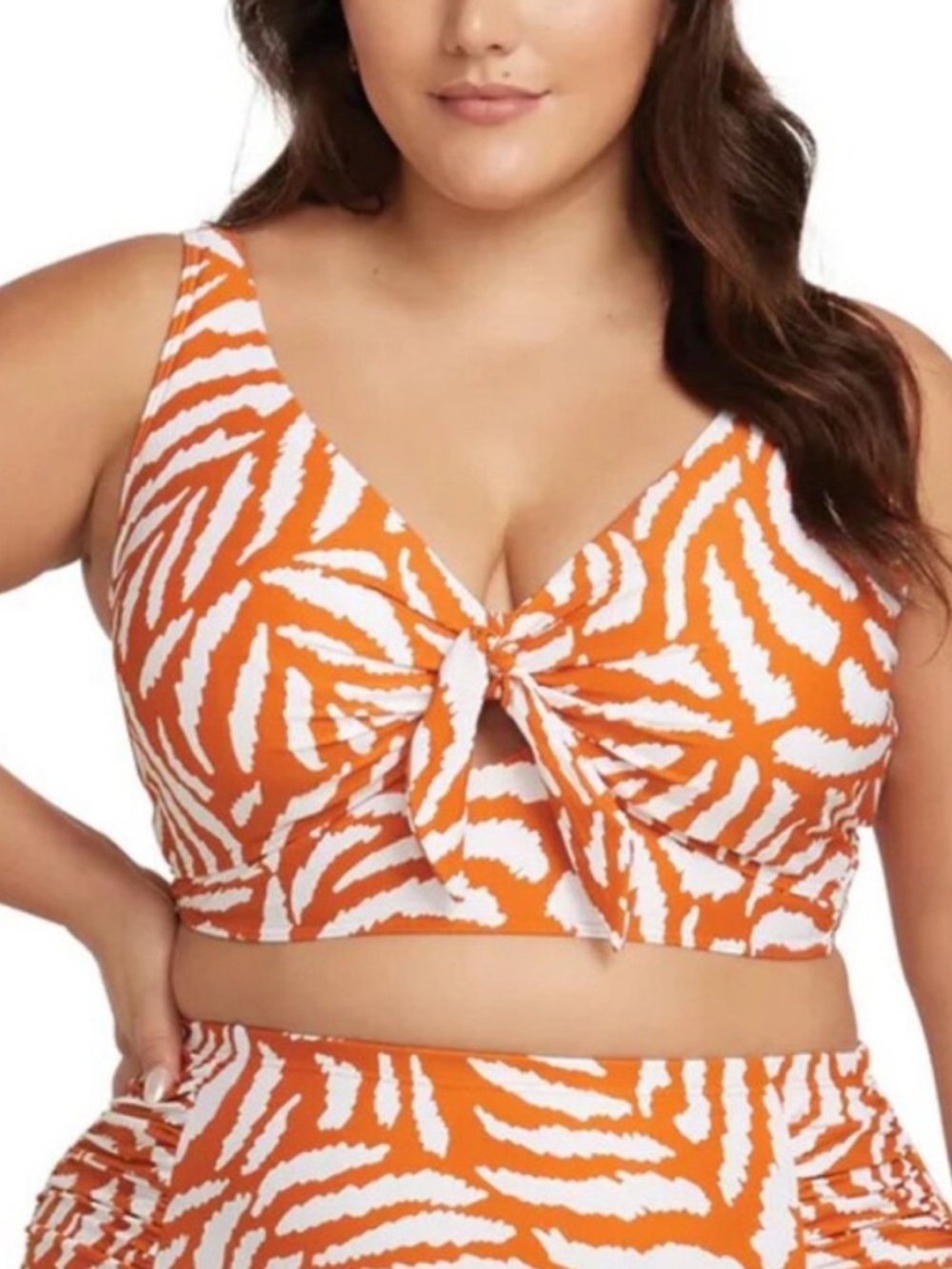 New! Artesands Alabastron D/DD Cup Underwire Bikini Top Size 16 - 38283
